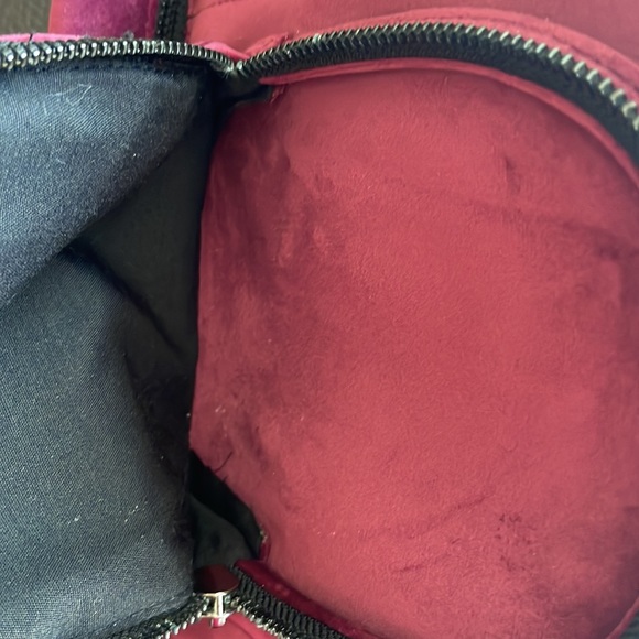 🛍️ 3 for $12 MUDD small mini backpack. Soft velvet..very cute! - Picture 5 of 12